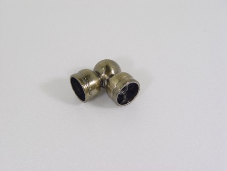 5/8" Curtain Rod Corner Connector - metal_corner_connector_for_curtain_rod